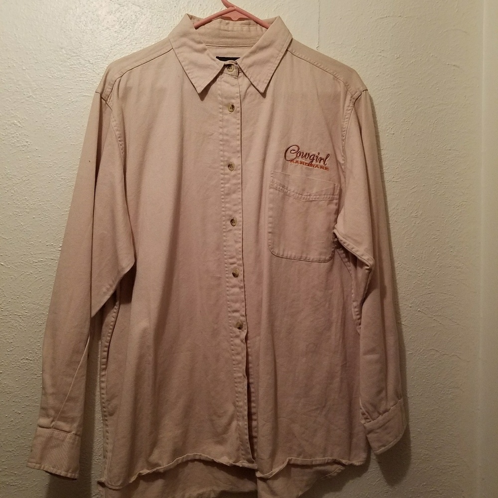 Cowgirl Hardware button up shirt